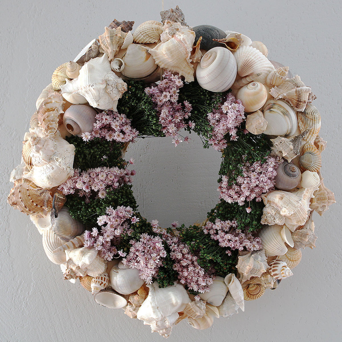 Podwójny wianek z muszelek