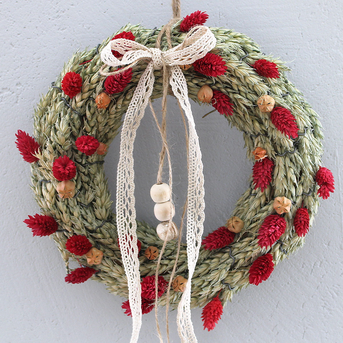 Mały wianek z pszenicy