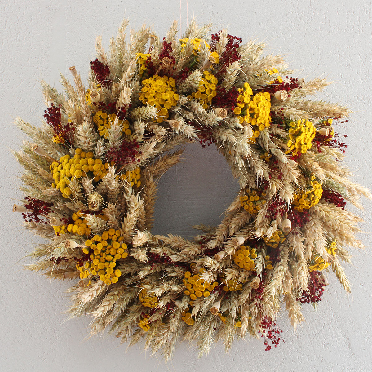 Wianek z pszenicy i wrotyczu