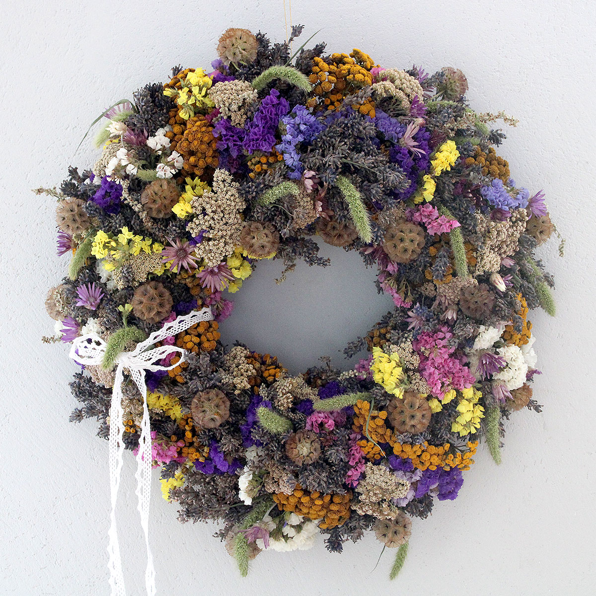 Polny wianek z ziół