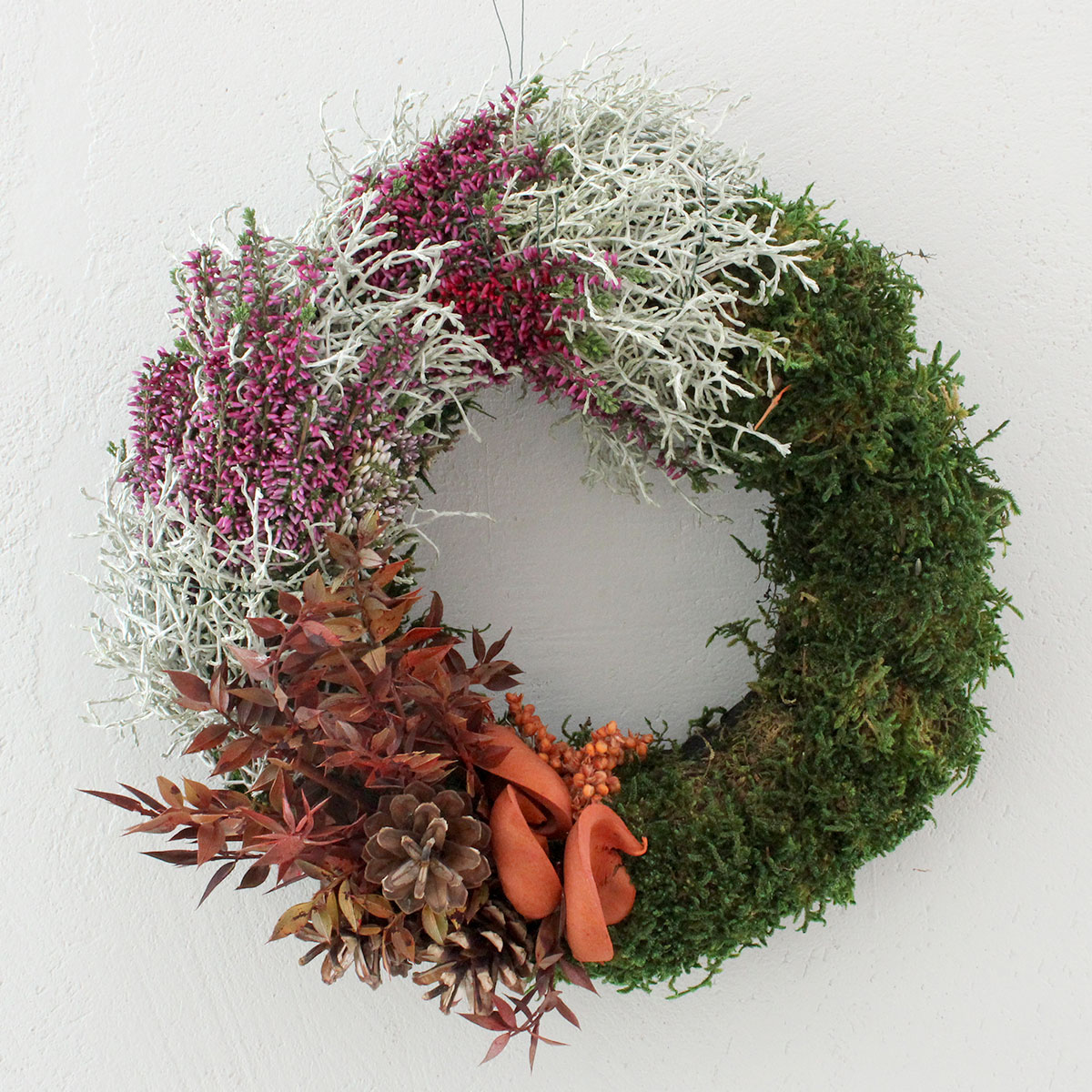 Leśny wianek z ruskusem