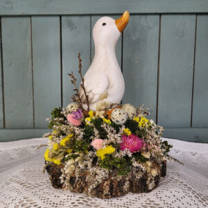 Wielkanocny stroik z kaczką